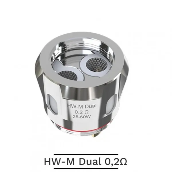 Eleaf HW-M Dual Mesh Coil - 0,2 ohm - 5 pcs. (0,15 ohm)