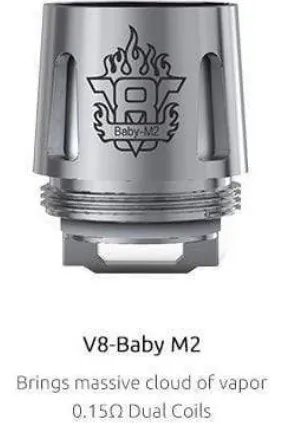 SMOK TFV8 Baby M2 Coil - 5 pcs. (0.15 ohm)
