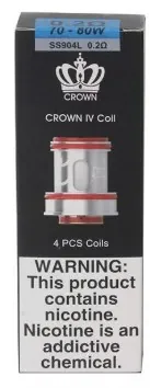 Uwell Crown IV Coil - 4 pcs (0.2 ohm)