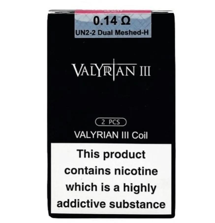 Uwell Valyrian 3 Dual Mesh Coils (2pcs) (0,14 ohm)