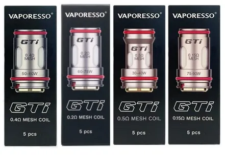 Vaporesso GTi Coils (5pcs) (0,15 ohm)