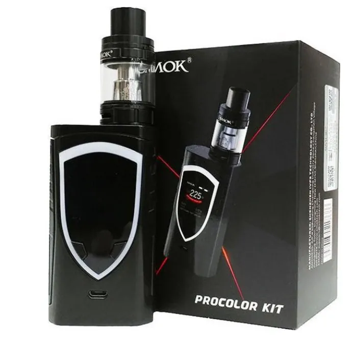 SMOK Procolor TC 225w Kit with 2ml TFV8 Big Baby (Svart)