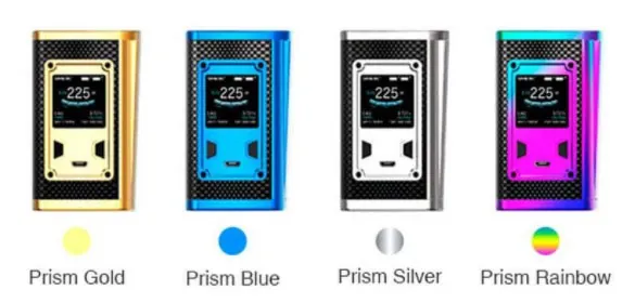 SMOK Majesty 225W TC Box MOD Luxe Edition - Carbon (Blue)