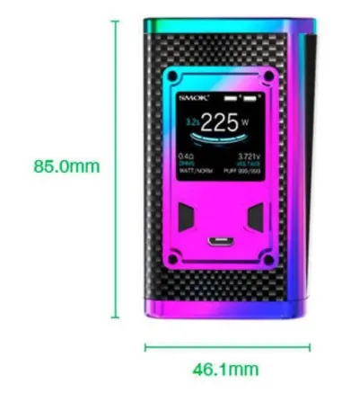 SMOK Majesty 225W TC Box MOD Luxe Edition - Carbon
