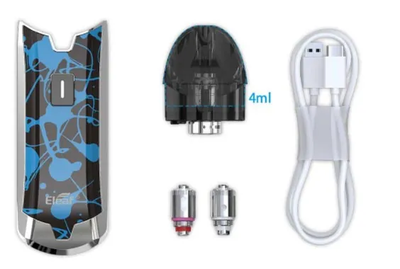Eleaf 1100mAh Tance Max Pod Kit 4ml. (Blue)