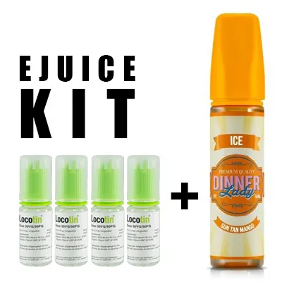 Dinner Lady - Sun Tan Mango Ice - 20/ 60 ml (0mg)