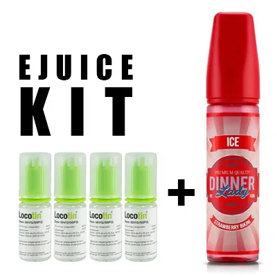 Dinner Lady-Strawberry Bikini Ice - 20/ 60 ml