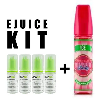 Dinner Lady-Watermelon Slices Ice - 20/ 60 ml