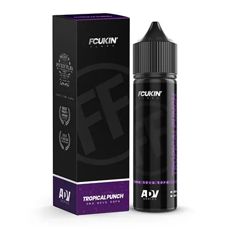 Fcukin' Flava- Black - Tropical Punch - 60 ml