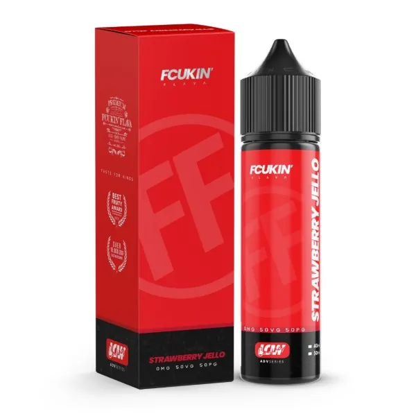 Fcukin' Flava- Red-Strawberry Jellow - 60 ml