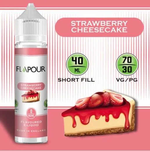 Flapour - Strawberry Cheesecake - 40 ml