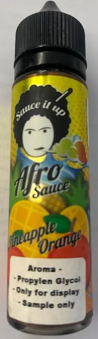 AFRO SAUCE :PINEAPPLE ORANGE 50/ 60 ML