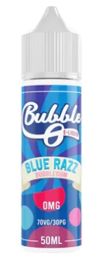 Bubble O Blue Razz Bubblegum 50 ml Shortfill 0mg (7