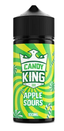 Candy King Apple Sours 100 ml Shortfill 0mg (70VG/3