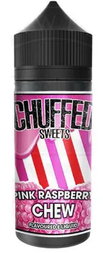 Chuffed Sweets - Pink Raspberry Chew 100 ml