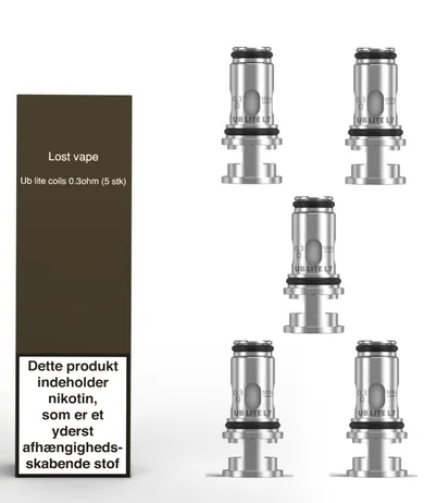 Lost Vape UB Coils 0.3ohm (5pcs) (0.3 ohm)