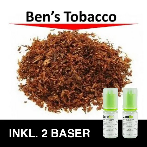 ePuff eLiquid Kit - Ben's Tobacco 30 ml (Ingen booster, Ingen booster)