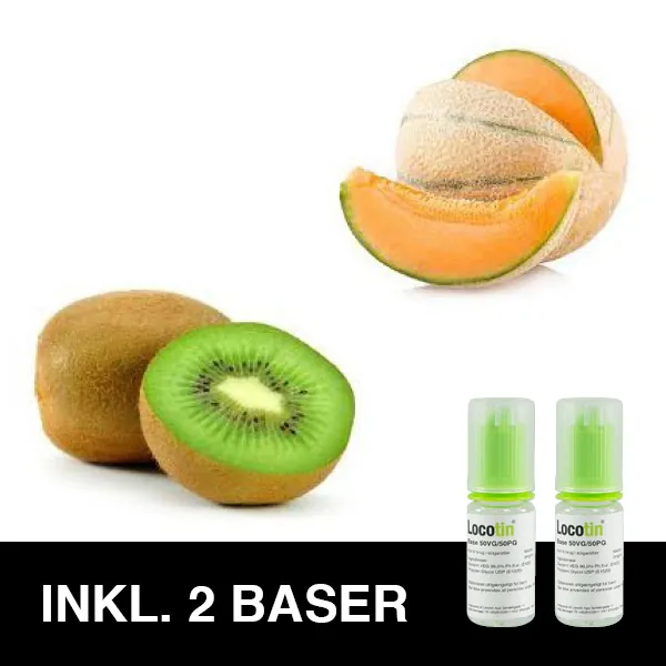 ePuff eLiquid Kit - Kiwi Cantalupe 30 ml (Ingen booster, Ingen booster)