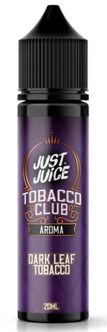 20 ml Just Juice Longfill: Dark Leaf (Uden booster, 50VG/50PG)