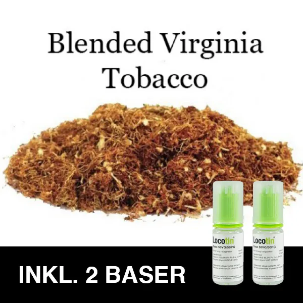 ePuff eLiquid Kit - Blended Virginia 30 ml (70VG/30PG, Uden booster)