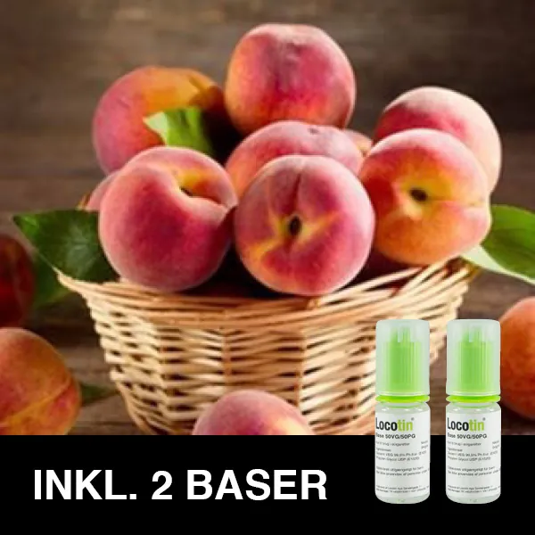 ePuff eLiquid Kit - Peach 30 ml (70VG/30PG, Uden booster)