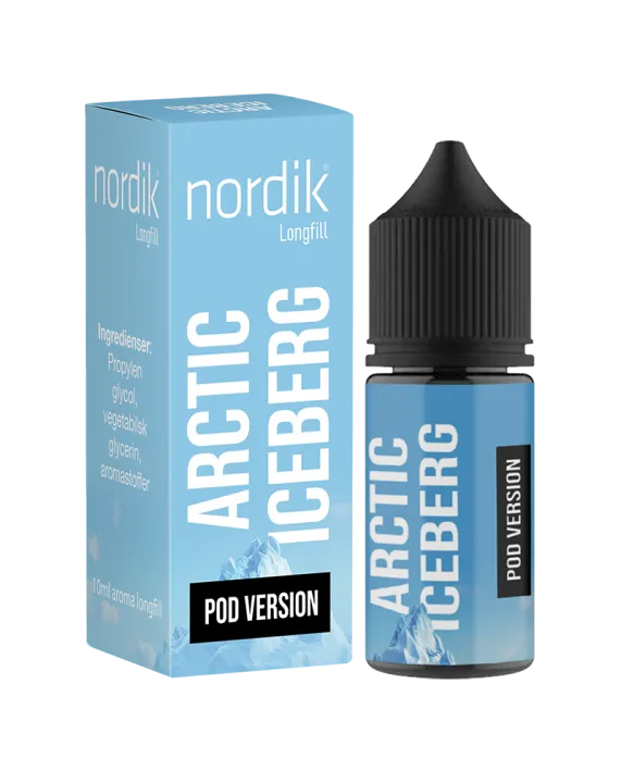 10ml Nordik Arctic Iceberg Longfill POD Version (Aromabaser)