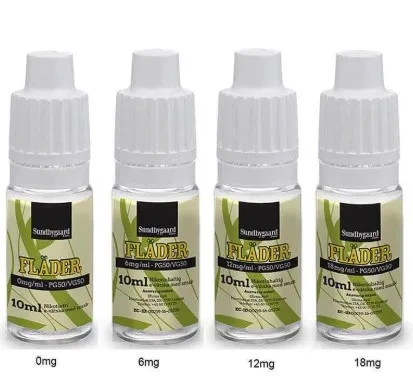 Sundbygaard eVæske - Fläder 10 ml (0mg)