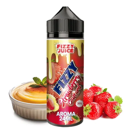 Fizzy Juice Strawberry Custard Longfill 24ml