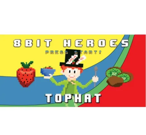 (B)(Ø)(F)8Bit Heroes Tophat - 10 ml