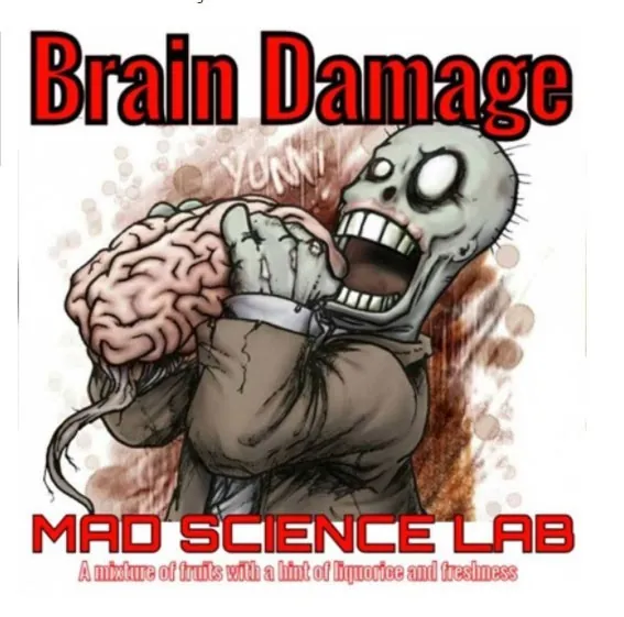 (F)(K)Mad Science Lab Aroma Brain Damage 10 ml