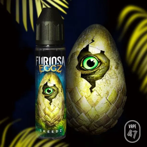 Vape 47 - Furiosa Eggz Skeedz - 50- 60 ml