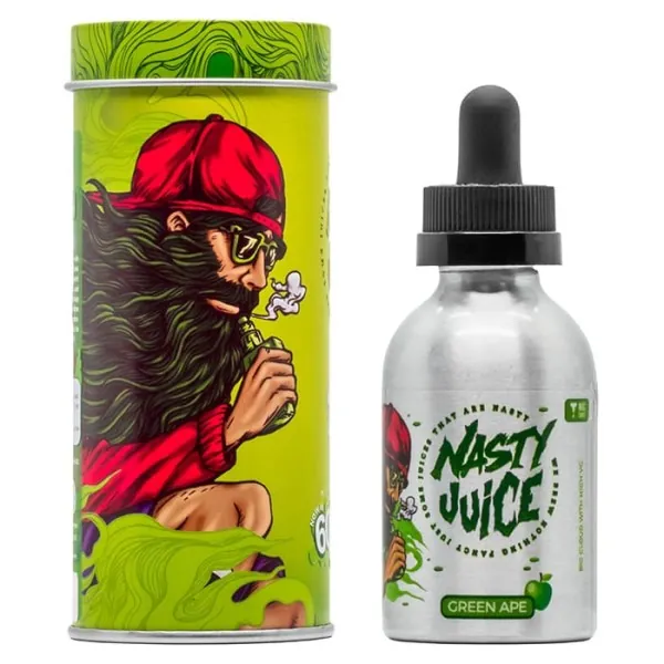 (S)(M)Green Ape eLiquid by Nasty Juice - 50 ml