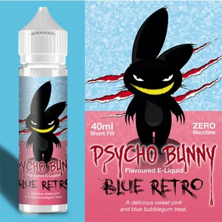Flapour - Psycho Bunny Blue Retro - 40 ml