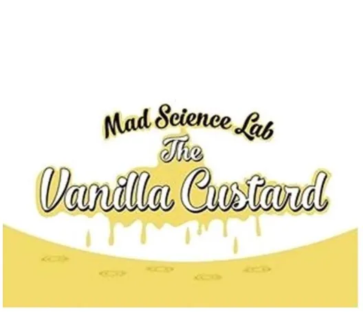 (S)Mad Science Lab Aroma The Vanilla Custard 10 ml