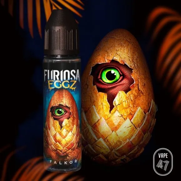 [1176] (S)Vape 47 - Furiosa Eggz Falkor - 50- 60 ml