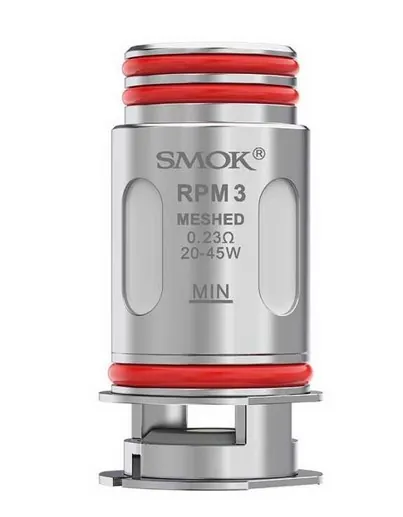 5pcs RPM 3 Replacement Meshed Coil - 0.23ohm