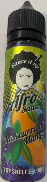 [10065] AFRO SAUCE : BLACKCURRANT MANGO 50/ 60 ML