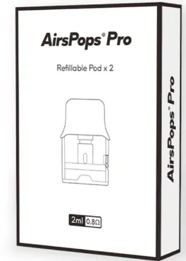 AIRSCREAM AirPops Pro Refillable Pod 2ml. (2pcs.)