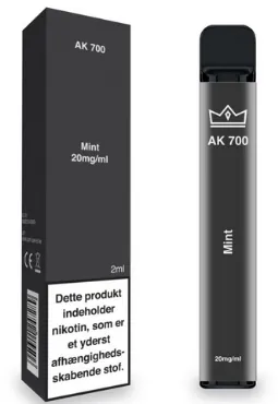 [9948] AK 700 - Mint engangs e-cig