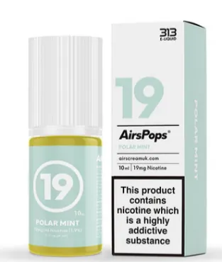 Airscream Nicsalt Polar Mint 10 ml 60/40 20mg