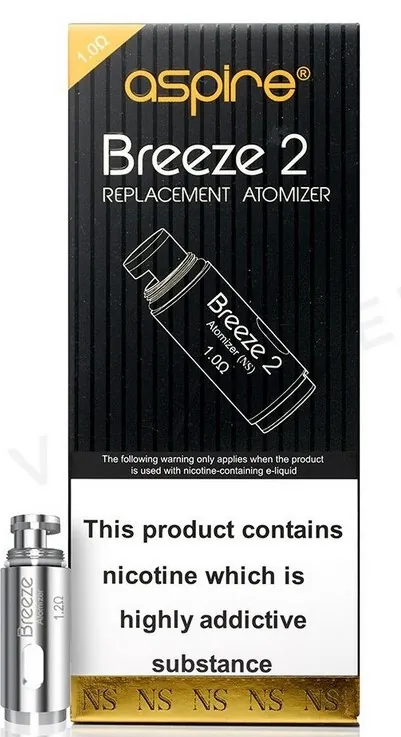 Aspire Breeze 2 Coil 1.0 ohm - 5 pcs.