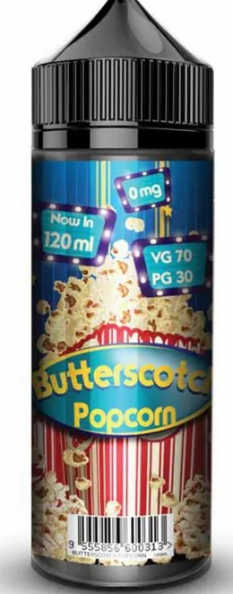 [777857] BUTTERSCOTCH POPCORN 100 ml E-LIQUID FIZZY JUICE