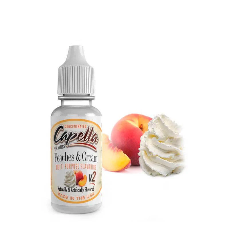 Capella Aroma - Peaches and Cream V2 13 ml.