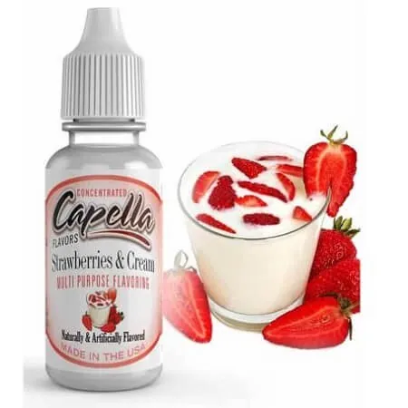 [1324] Capella Aroma - Strawberries and Cream 13 ml.
