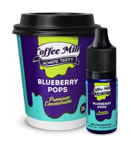 Coffee Mill - Blueberry Pops - 10 ml