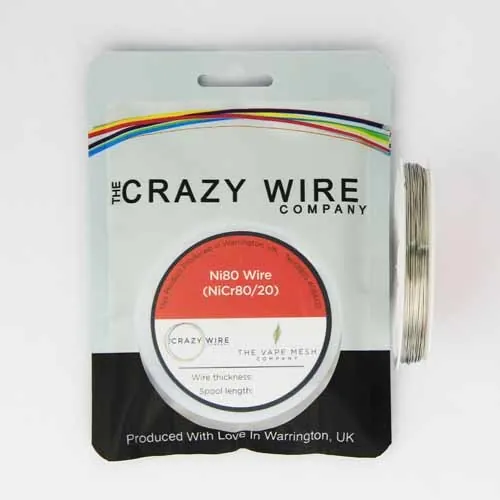 Crazy Wire - NI80 Wire - 100m