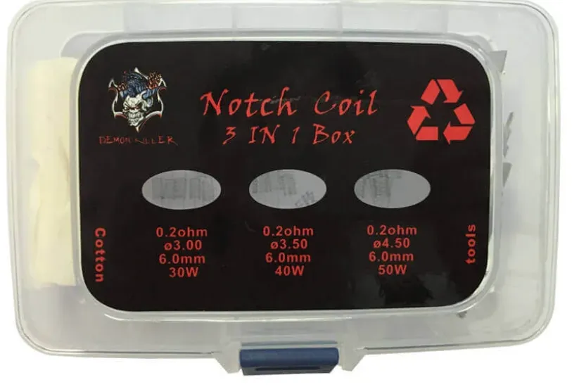 [337] Demon Killer Notch Coils set with tool