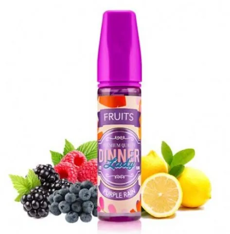 [9219] Dinner Lady FRUITS - Purple Rain - 20- 60 ml