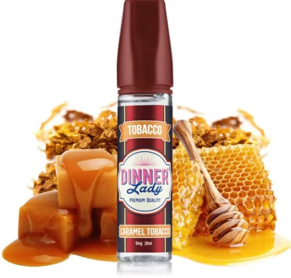 Dinner Lady Tobacco - Caramel Tobacco - 20- 60 ml