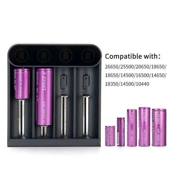 [11001] Efest SLIM K4 USB-C Oplader